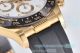 1-1 Super clone Clean Factory Rolex Daytona 116518ln Yellow gold Oysterflex new 4130 Watch (9)_th.jpg
